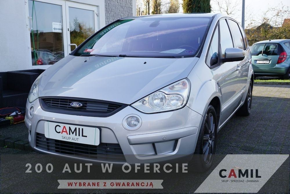Ford S-Max 2.0 Benzyna+Gaz 145KM, zadbany, zarejestrowany, sprawny,