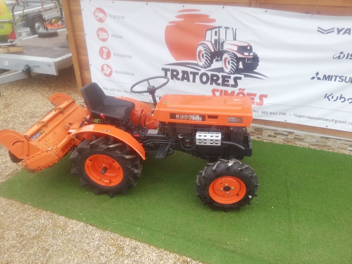 Kubota B6000, 4x4, Frese,transporte