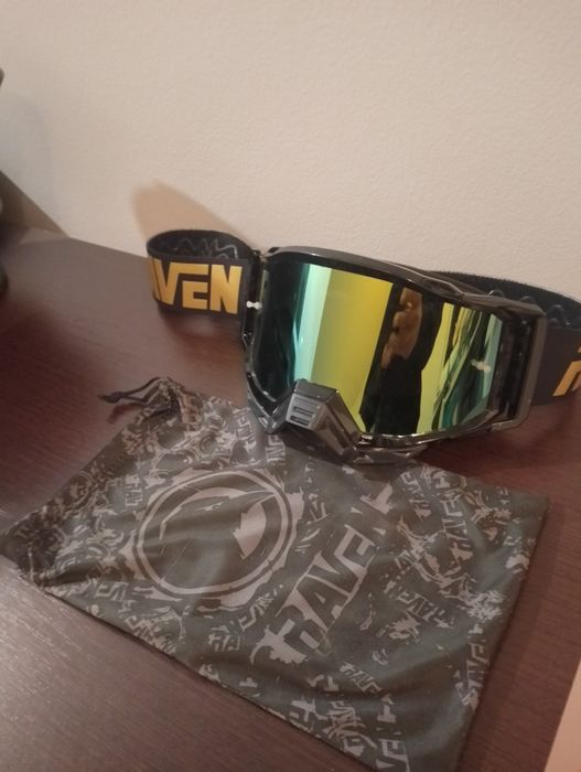 Gogle Raven sniper zielone