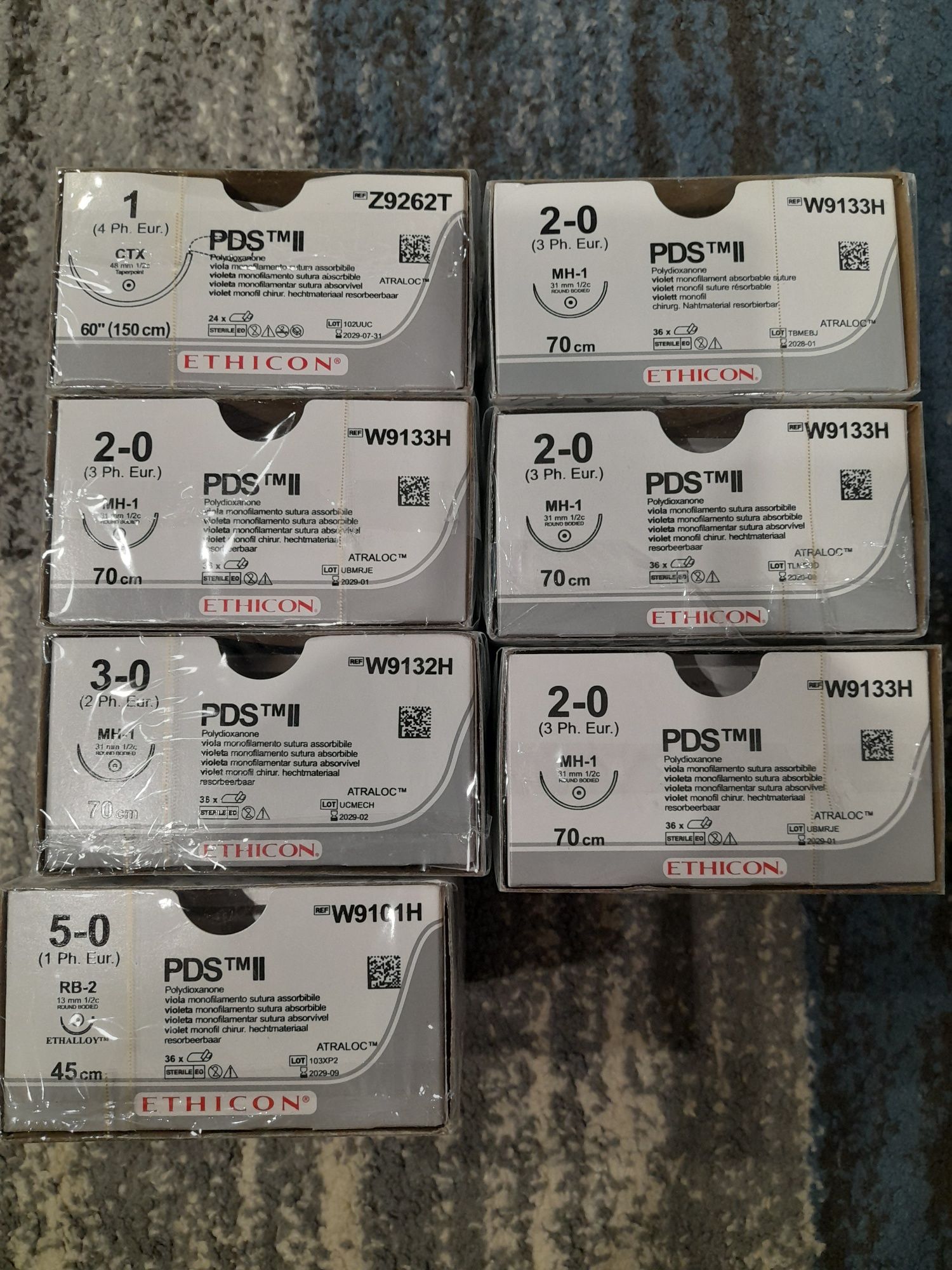 Шовний хірургічний матеріал Vicryl , Prolene, PDS