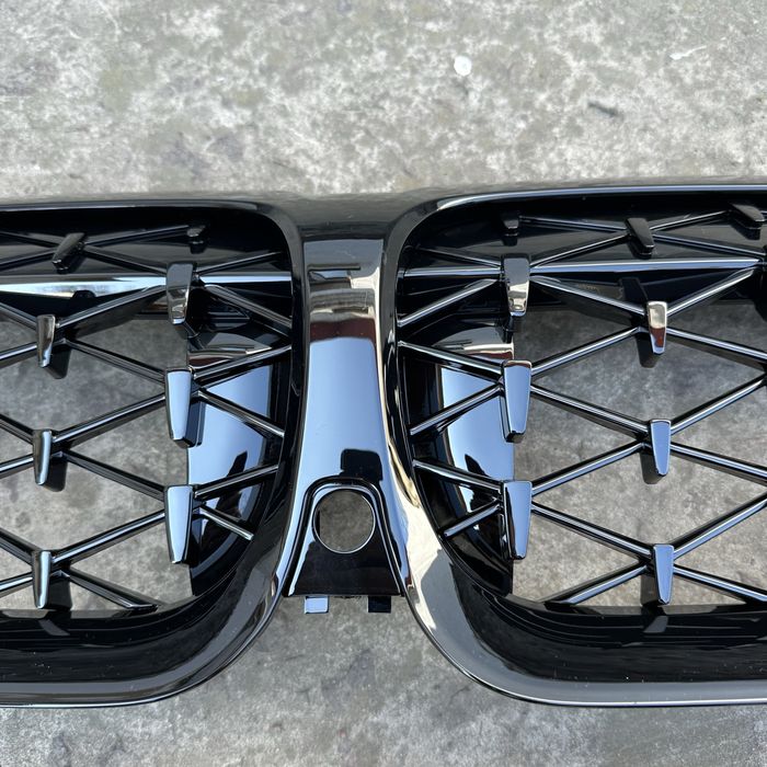 Ноздри bmw g20 g21 g28 diamond black решотка радіатора бмв г20 г21 г28