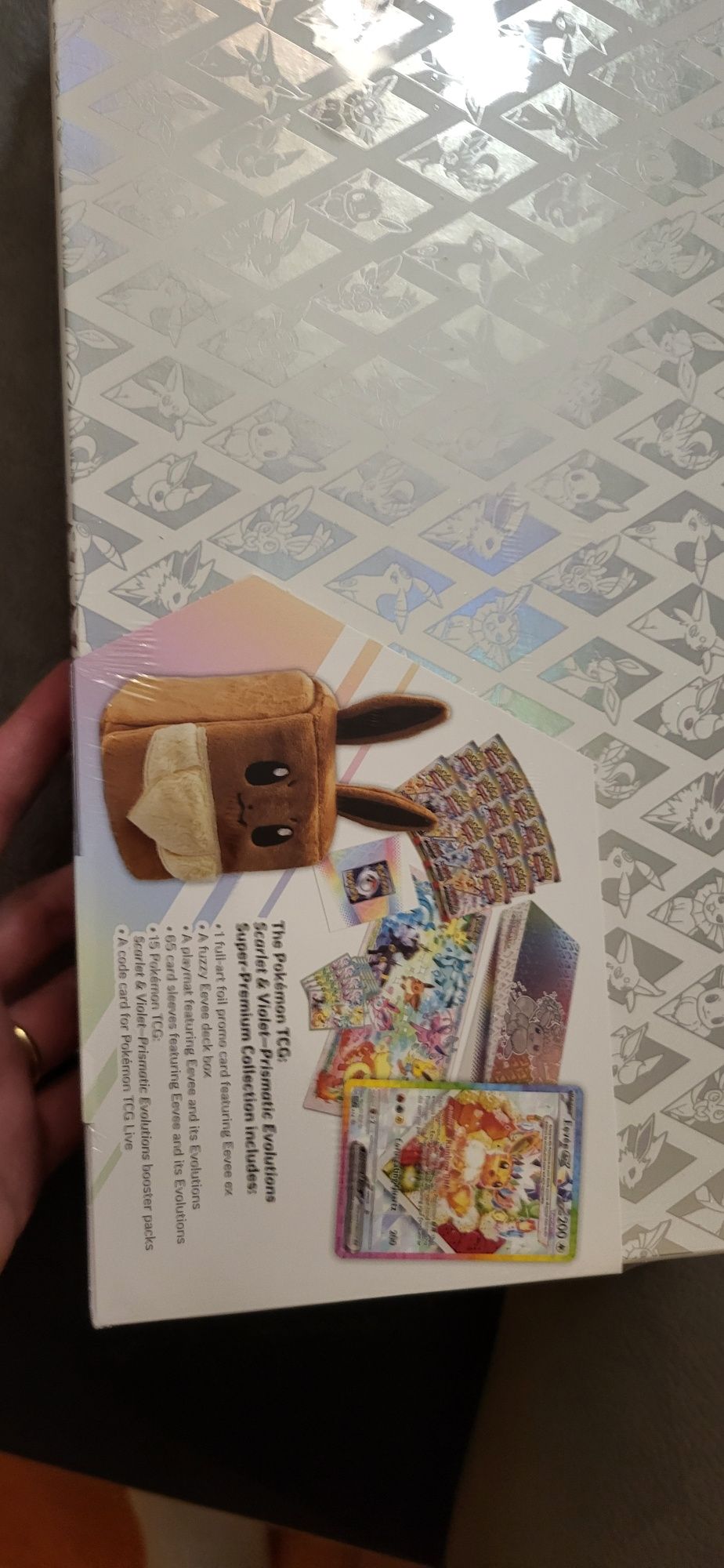 prismatic evolutions evee super premium collection box english