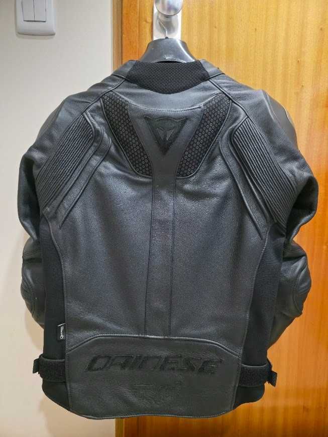 Casaco pele DAINESE Valorosa 50th LTD QDF Black - 600€
