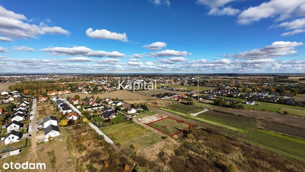 Piękna działka pod lasem | Blisko Wrocławia