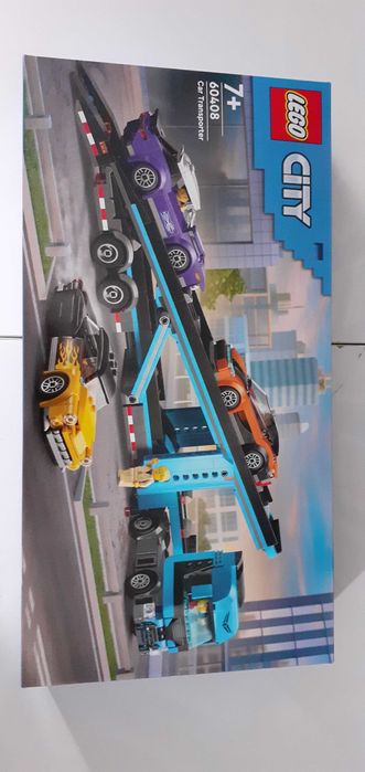 Lego 60408 City Laweta z samochodami sportowymi Nowy zestaw