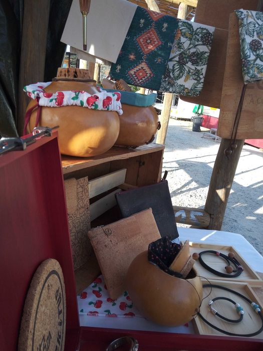 Stock (mais de 65 artigos)  de cortiça - handmade