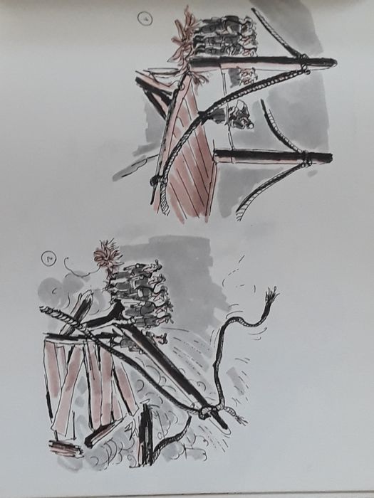 Livro cartoonista Augusto Cid "Que se passa na frente?!! "