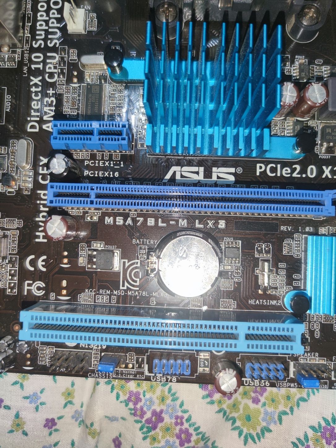 Материнська плата Asus M5A78L-M LX3 (sAM3+, AMD 760G, PCI-Ex16)