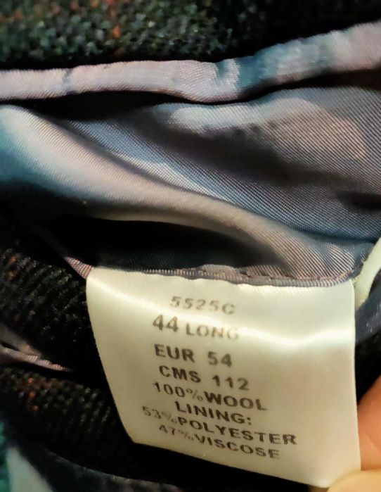 Duża marynarka męska