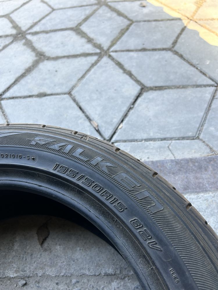 195/50/15 Falken пара шини б/у літо склад 185/205/45/55