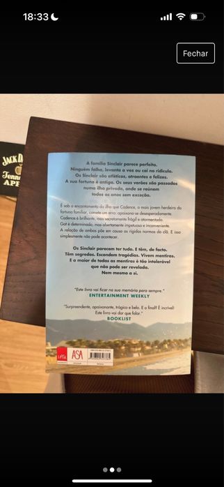 Livro “Quando éramos mentirosos”