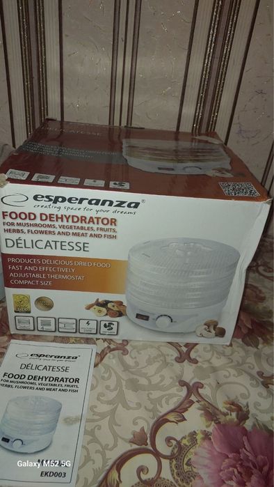 Сушка доя фруктів Esperanza EKD003