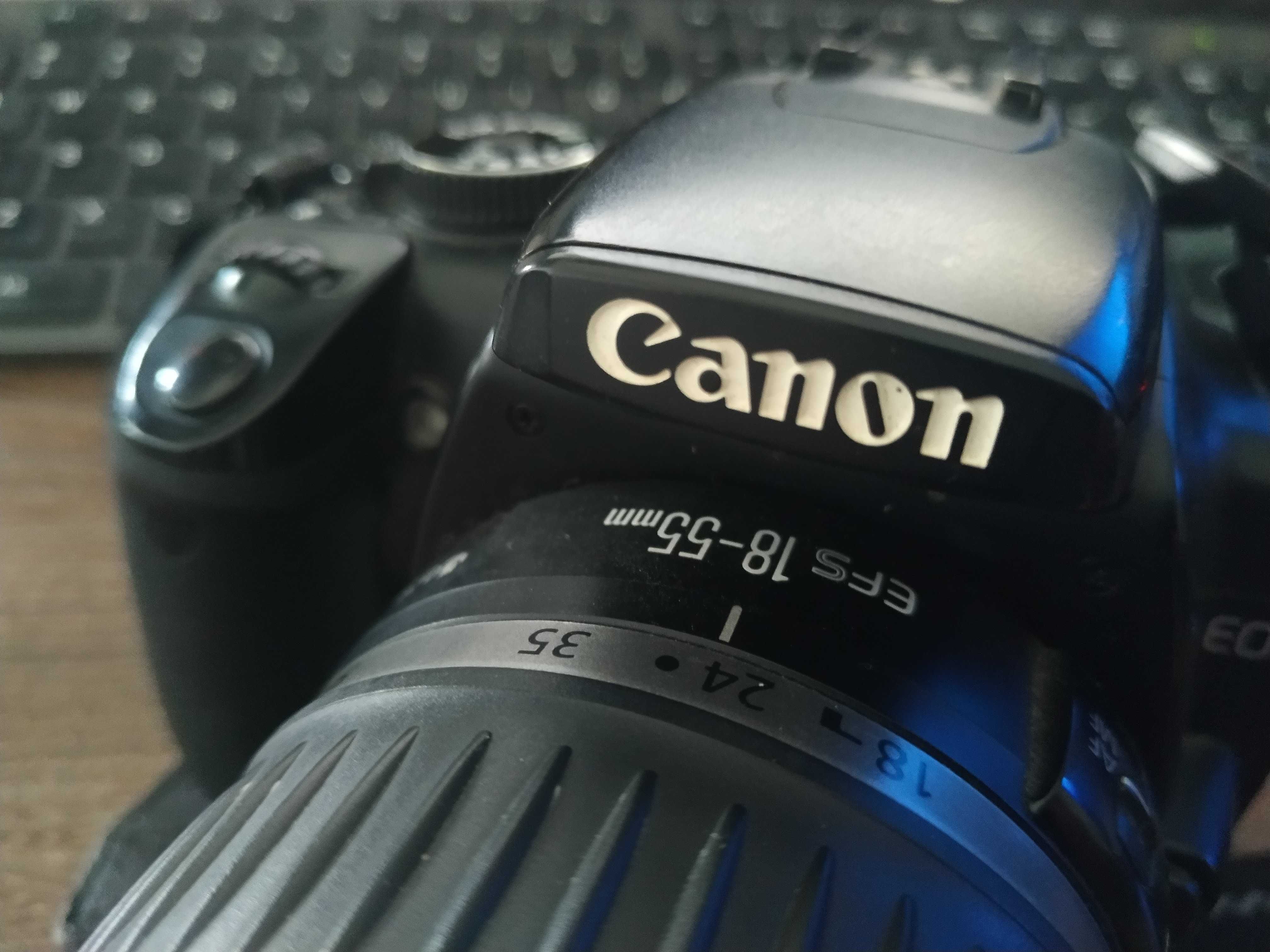 Canon Rebel XTi (Canon 400D) + obiektyw EFS 18-55