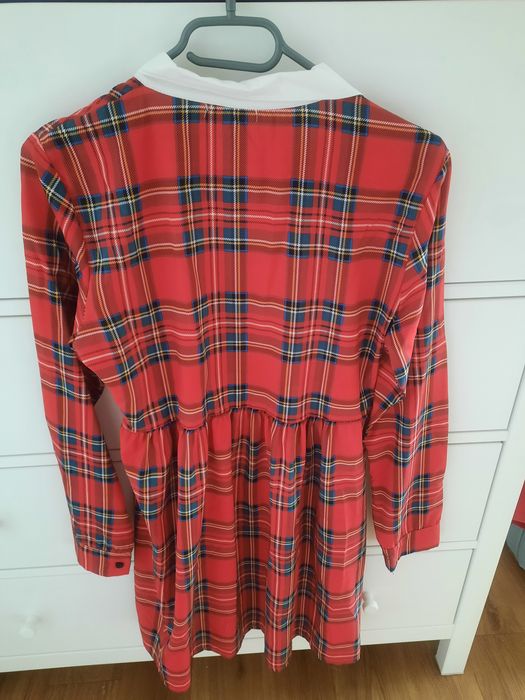 Nowa sukienka damska w kratę rozm.S