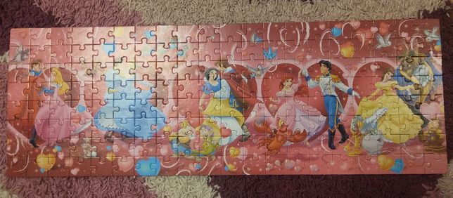 Super Puzzle Panorama - Księżniczki Disneya 160 elementów