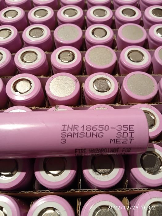 Новий  акумулятор 18650 Samsung 35e , 2023-2024рік