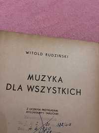 Muzyka dla wszystkich ksiązka z 1948 roku