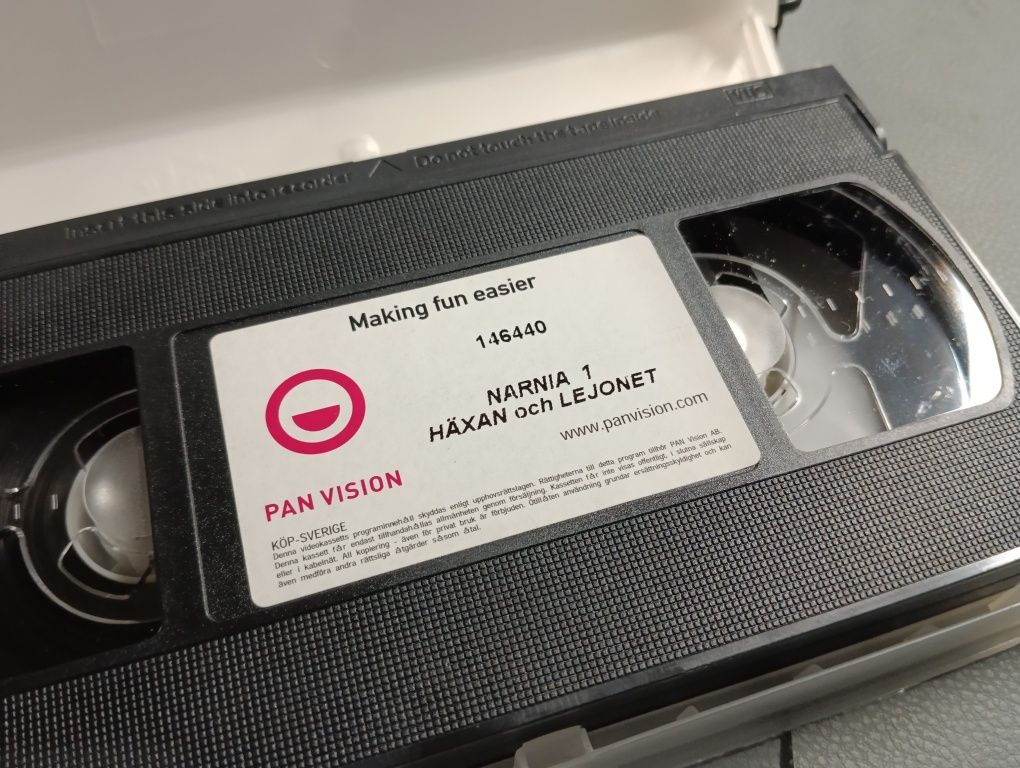 Kaseta Narnia 1 VHS