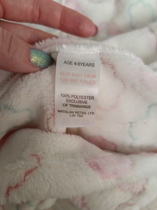 Szlafrok dziewczęcy