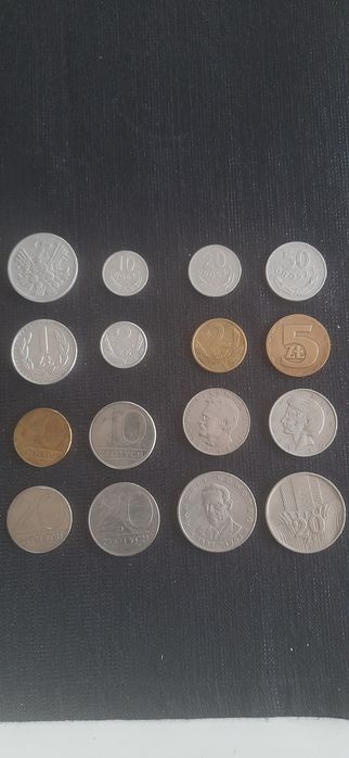 Zestaw monet z prl
