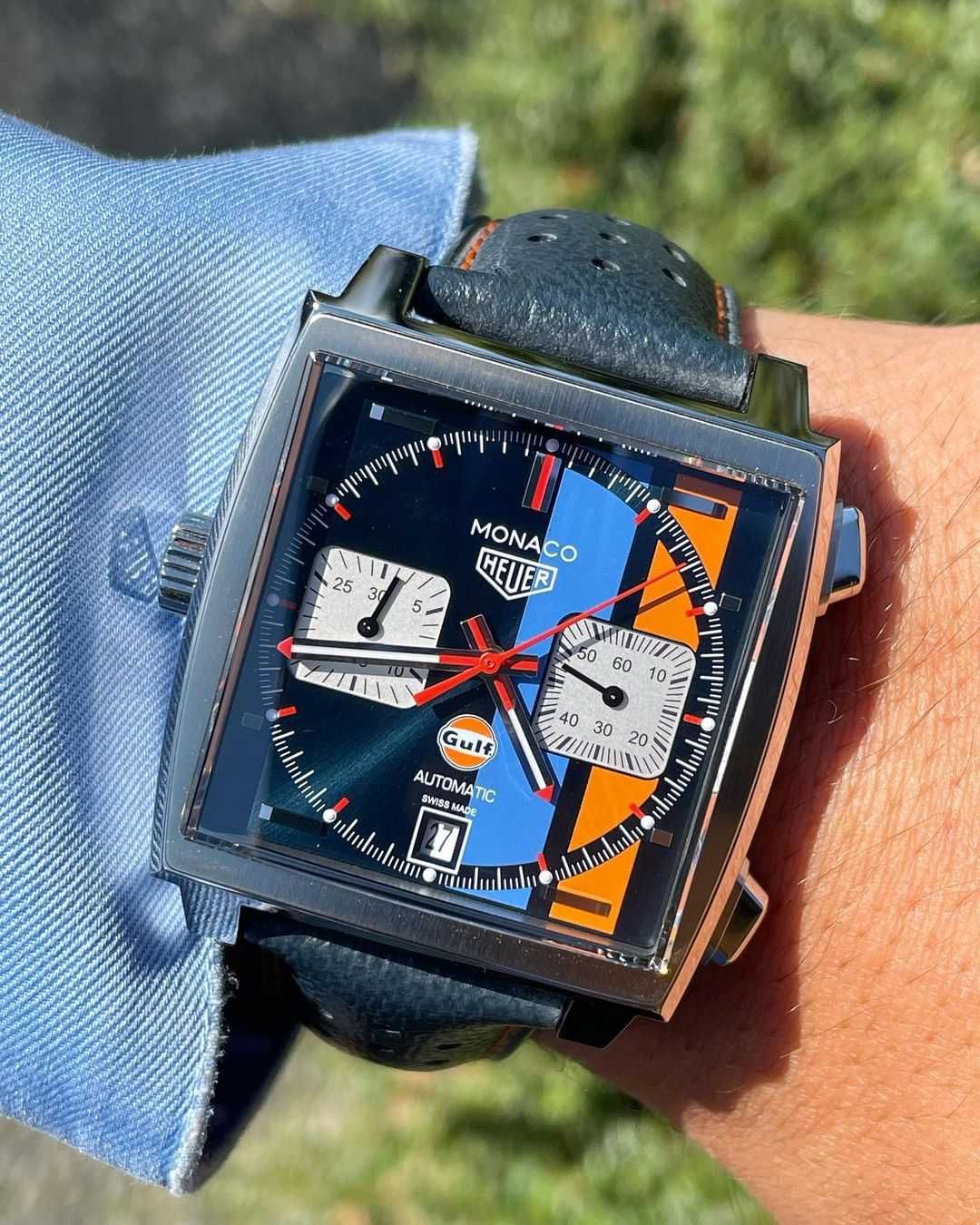 Tag-Heuer Monaco Gulf