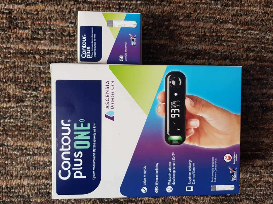 CONTOUR™ PLUS ONE Bluetooth Gwarancja + 50 pasków Gratis