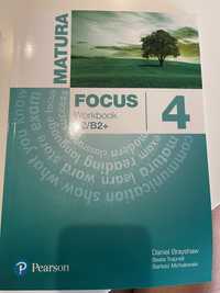 Focus Matura 4 , Książka +ćwiczenia  Angielski , Pearson