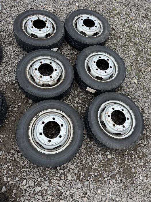 Диски  6/205/16С з шинами 225/75/16С Sprinter,Iveko,Krafter