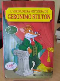 Livro “A verdadeira história de Geronimo Stilton”