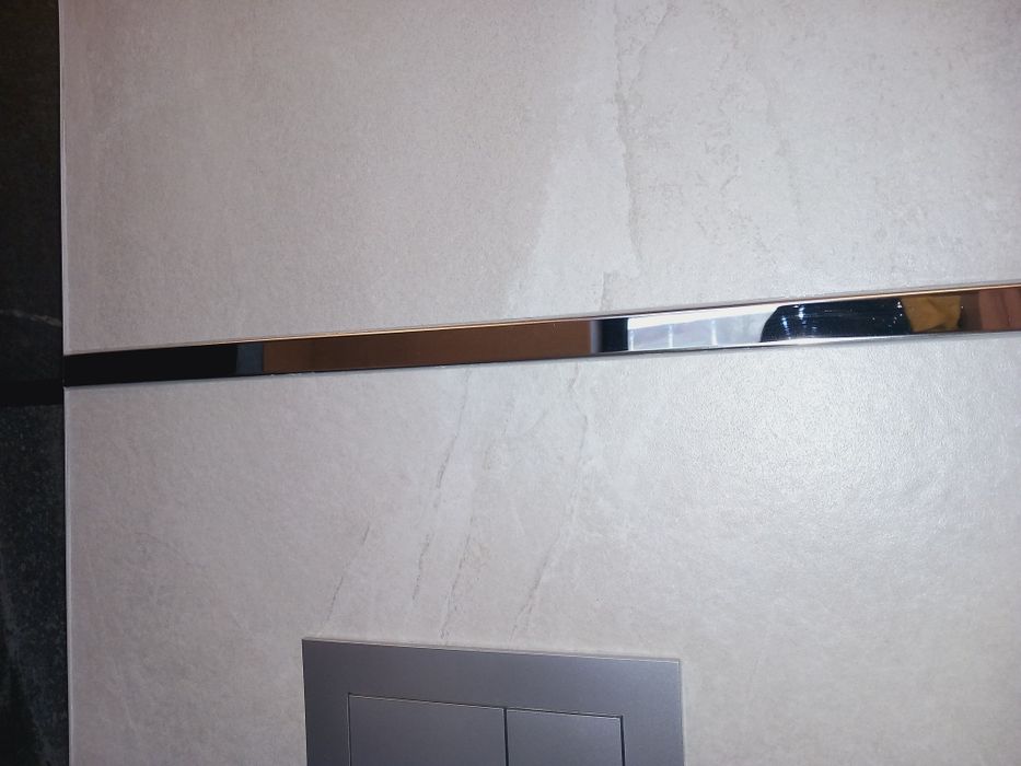 Listwa stał polerowana lustro