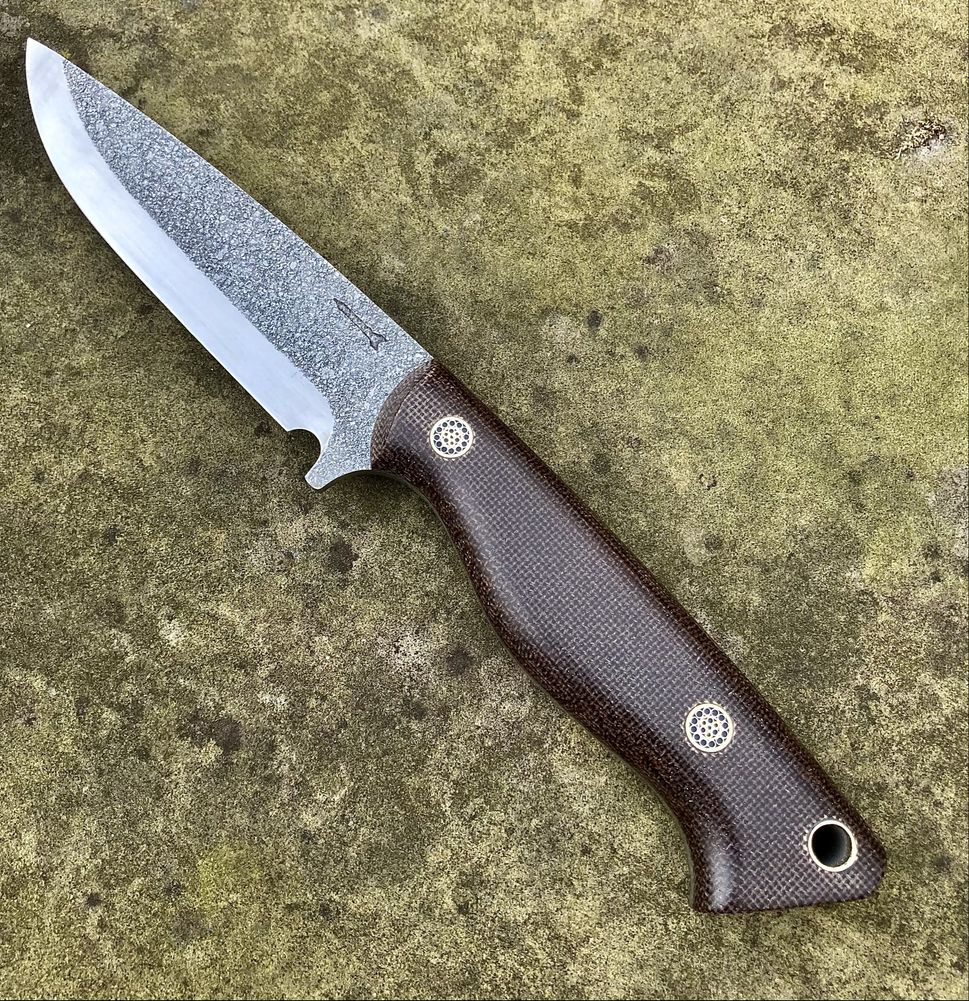 Nóż harcerski myśliwski finka recznie robiony bushcraft scyzoryk