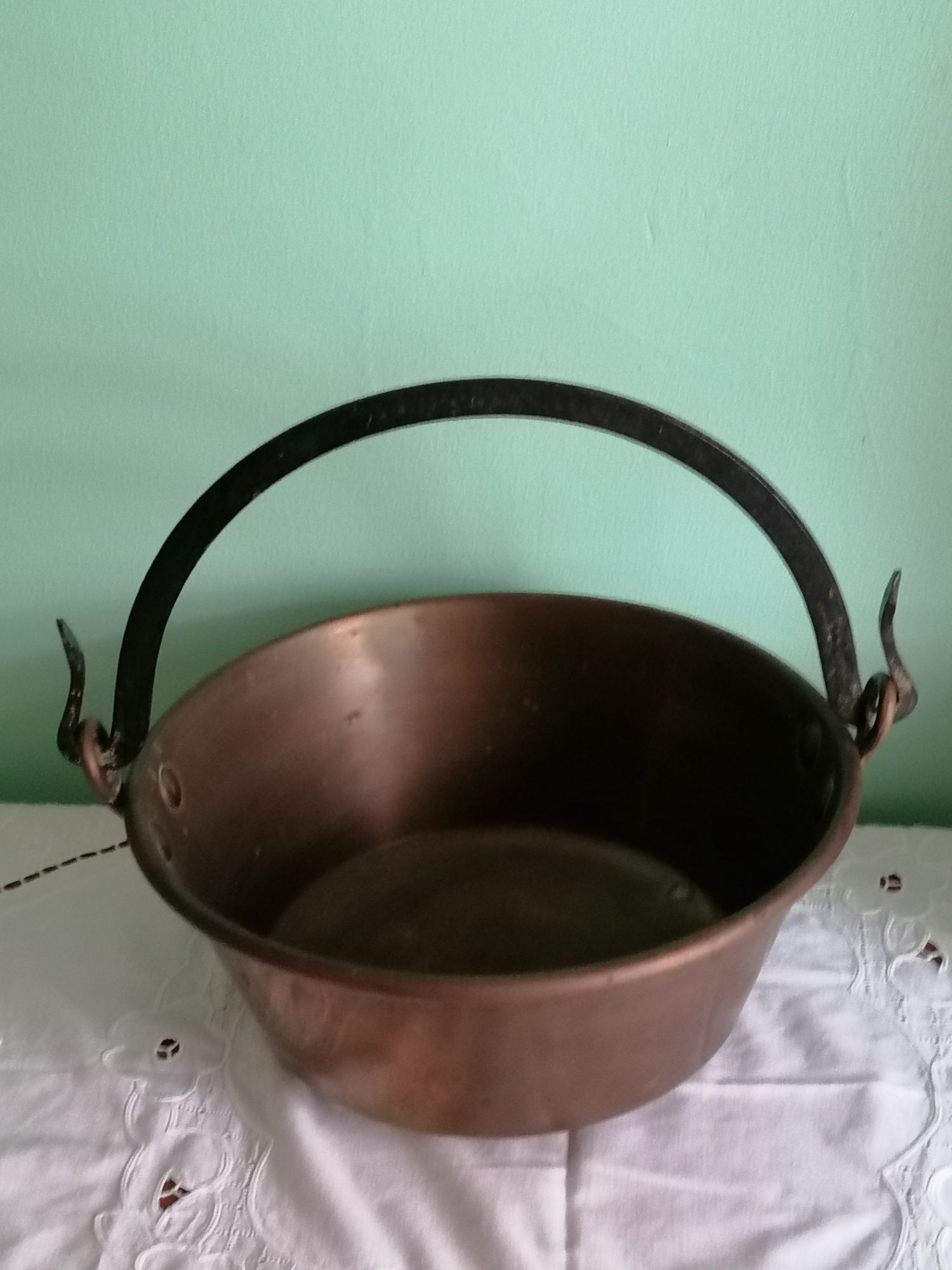 Panelas cobre antigas nunca usadas