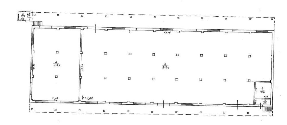 Оренда Укртелеком*, 1118м2, Решетилівка, вул. Червонопартизанська,27-Б