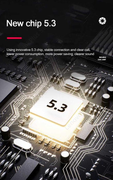 Słuchawki bezprzewodowe Lenovo Thinkplus X3 Pro czarne