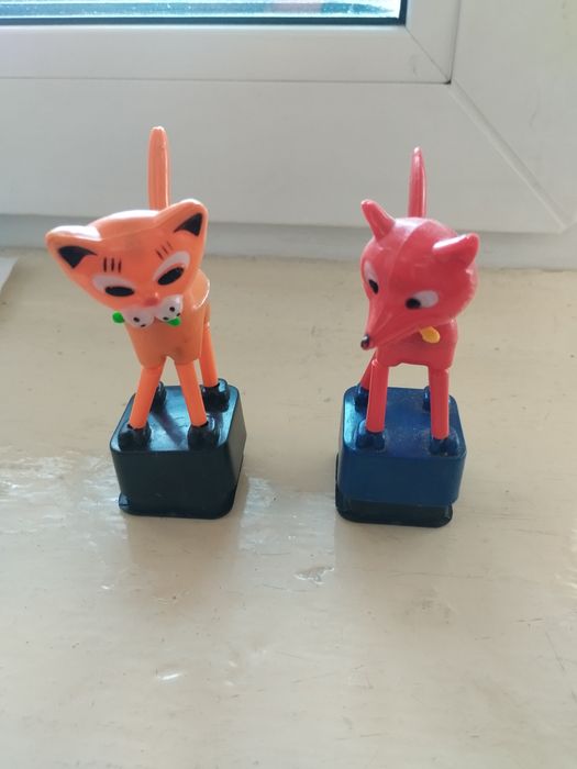 Лисичка и котик одним лотом