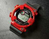 Casio G-shock Frogman GF-8250er mod red