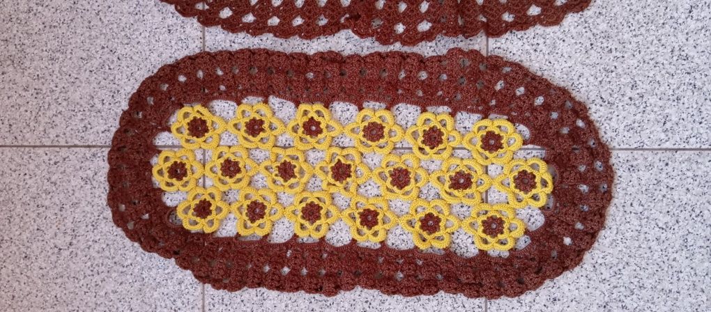 Conjunto panos crochê muito bonitos