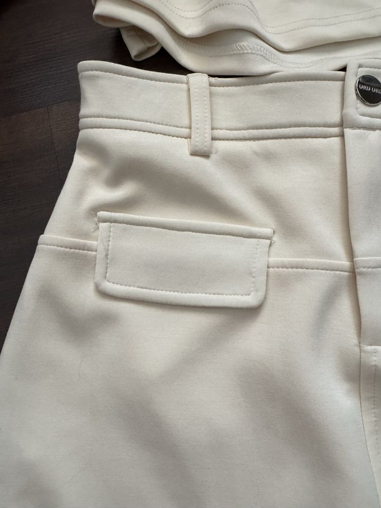 Komplet / spodniczka + bluza Miu Miu