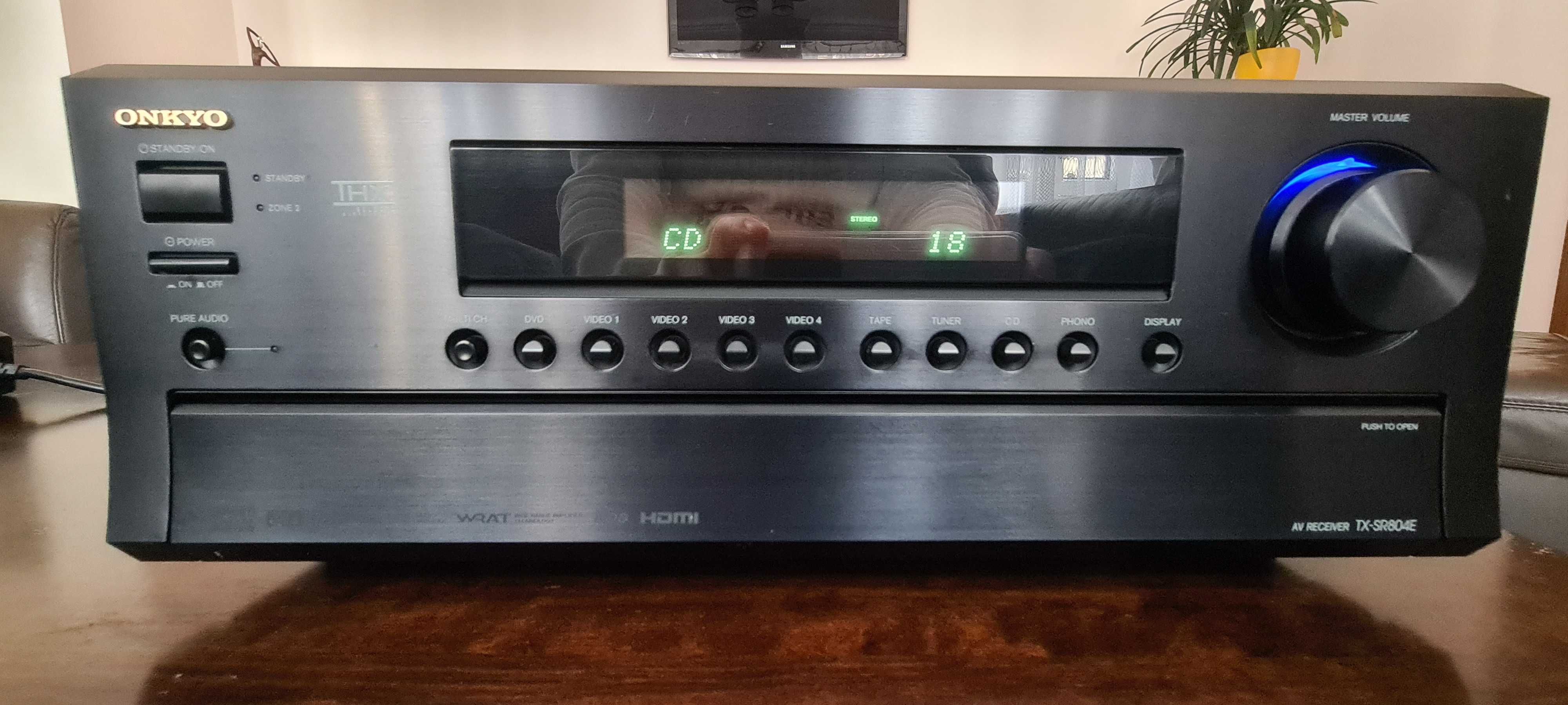 Onkyo TX-SR804E Polecam grał tylko 100 godzin.