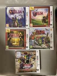 Zelda Majoras Mask та інші з серії Zelda Nintendo 3DS