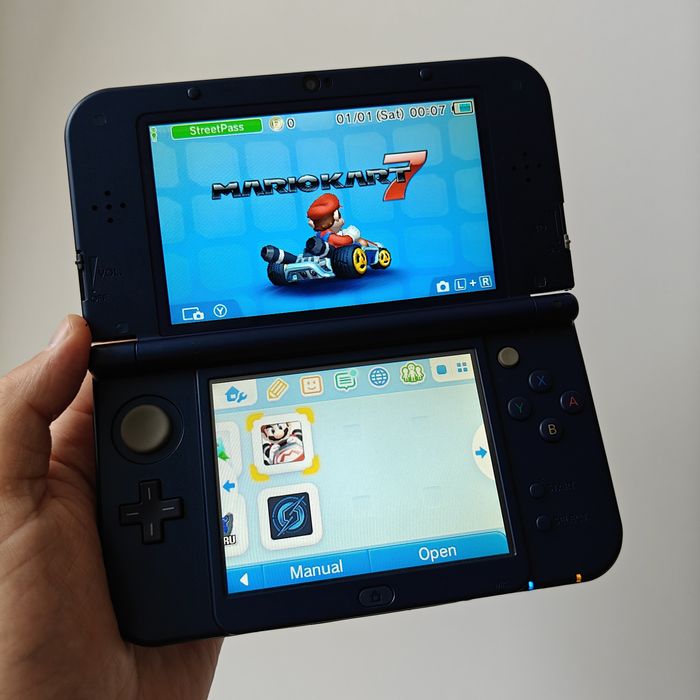 New Nintendo 3DS XL(LL) IPS - кастом Galaxy Edition