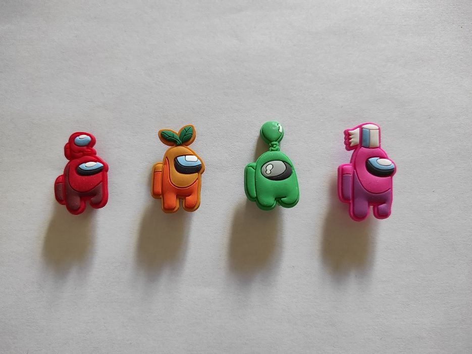 Pins dos Among Us para crocs ou pulseiras