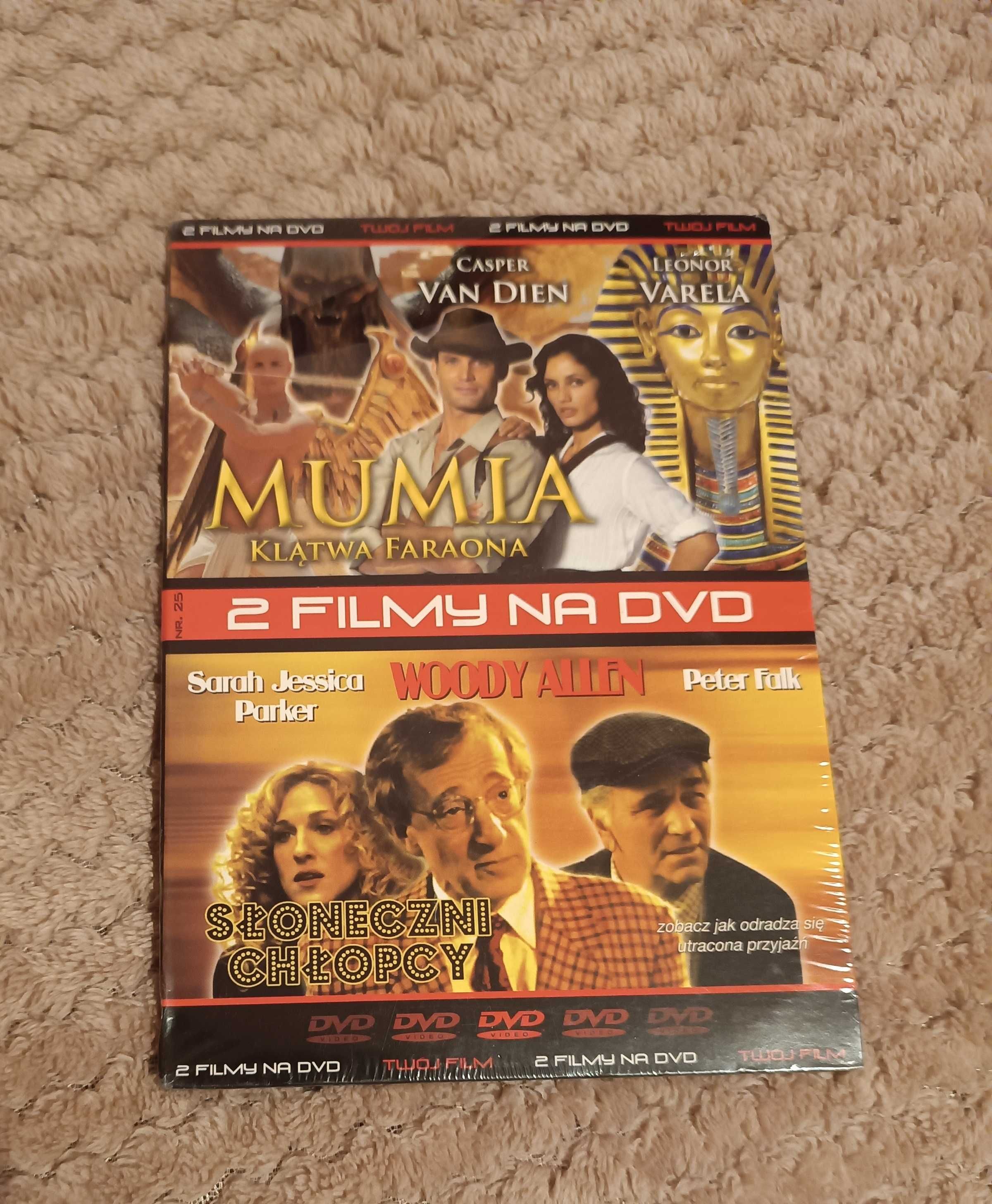 Słoneczni chłopcy , Mumia klątwa faraona 2 filmy na płycie DVD