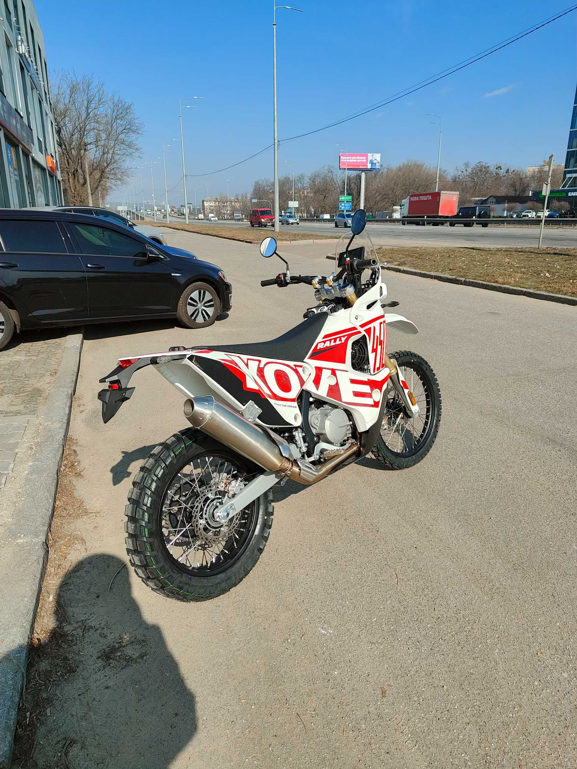 Офіційний дилер! Новий мотоцикл Kove 450 Rally 2025MY