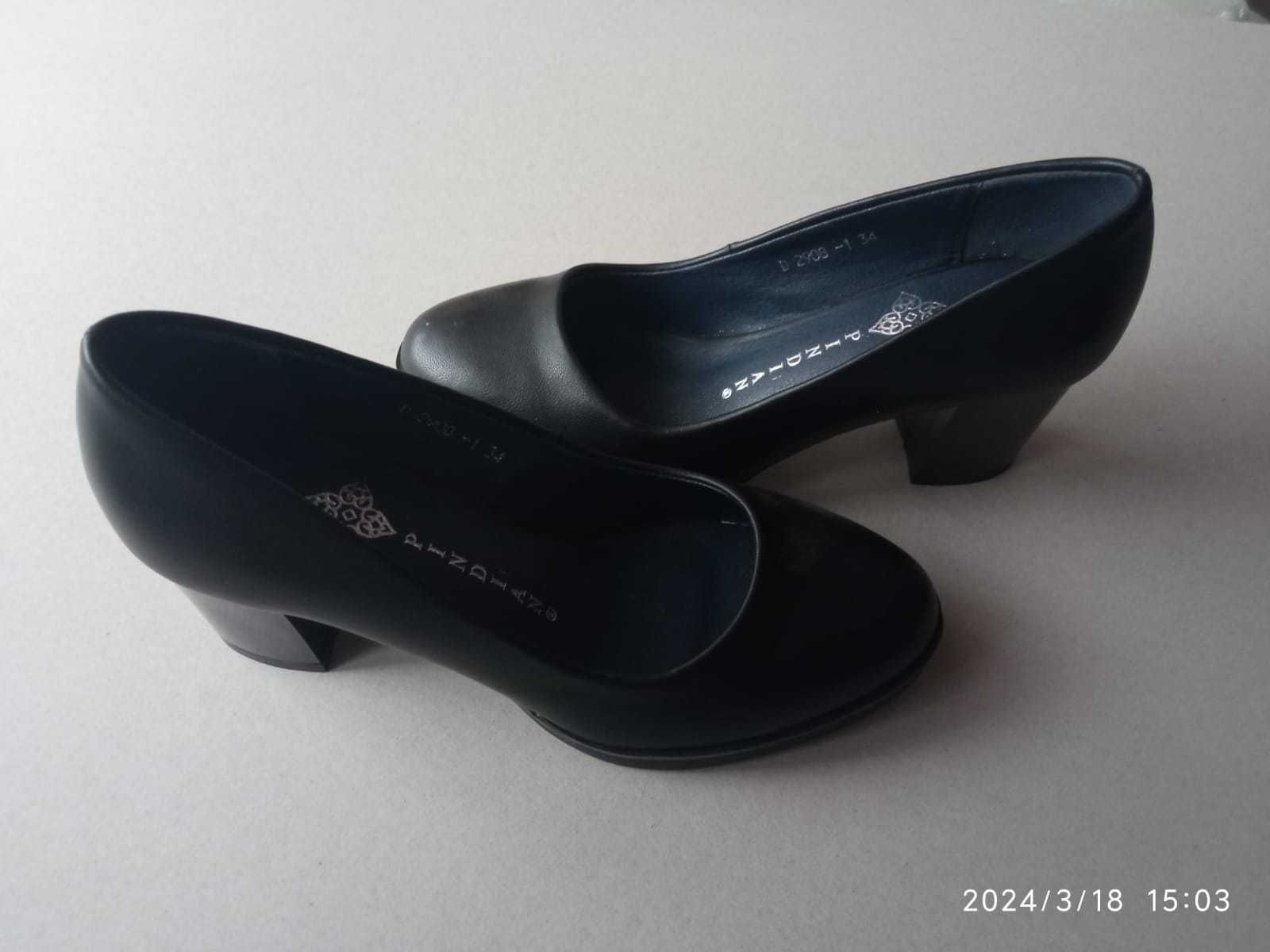 Новые женские туфли 34-35 р-р