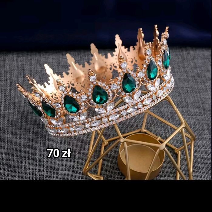 Korona na tort, sesja zdjęciowa, fryzury