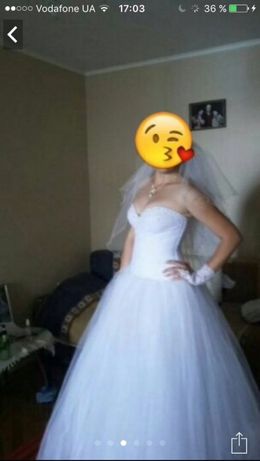 СРОЧНО Продам свадебное платье "Нежность"