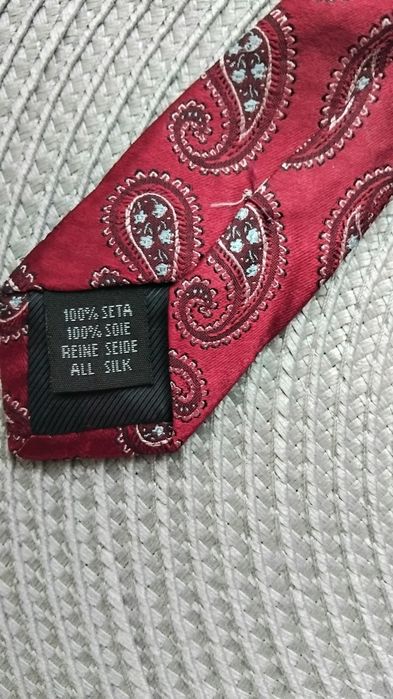 Krawat jedwabny Graf Longina.