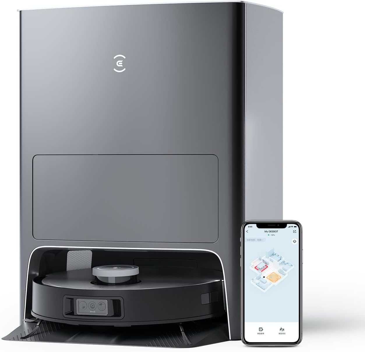 ECOVACS DEEBOT X1 OMNI, odkurzacz automatyczny z funkcją mopowania