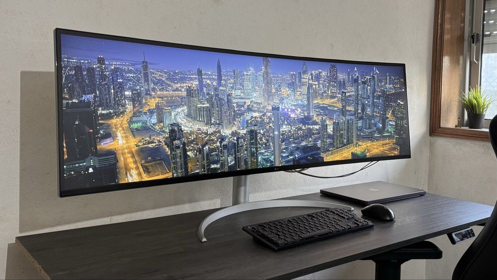 LG 49WQ95C-W - Monitor UltraWide Curvo 49 Pulgadas